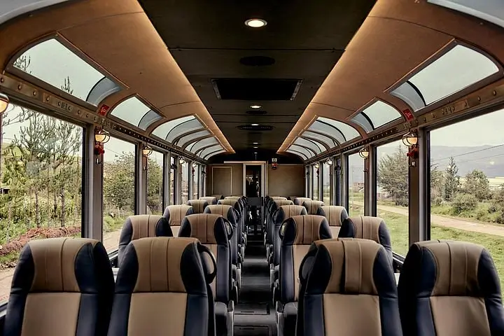 Inca Rail The 360 train to Machu Picchu with panoramic windows